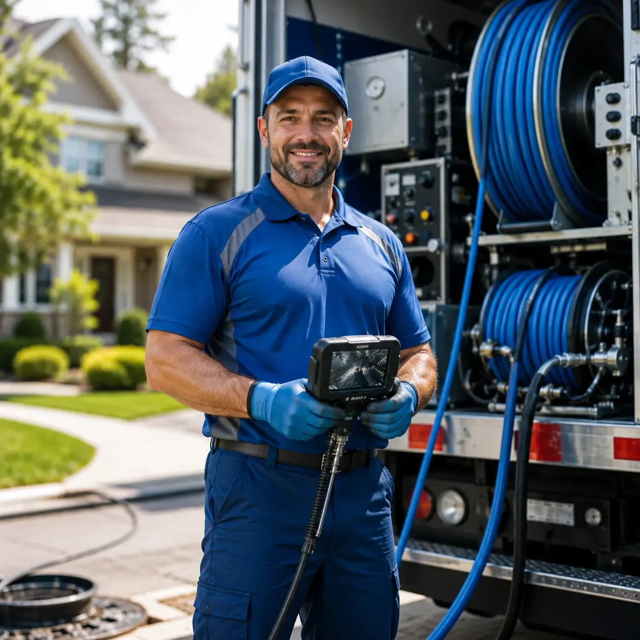 Local outdoor drain cleaning specialists in Wyco, WV
